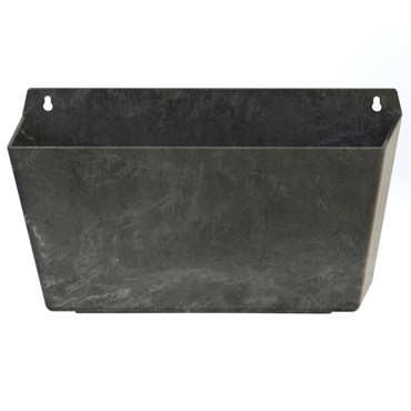 ArtStone 5.5" Ella Wall Pot Black