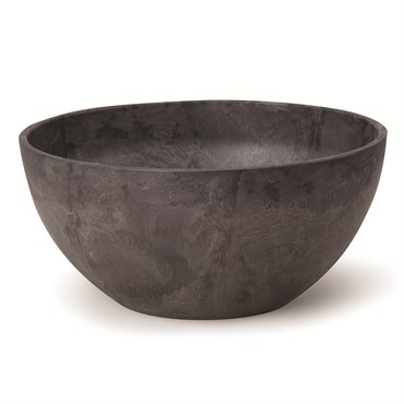 StoneArt 12" Napa Bowl Black