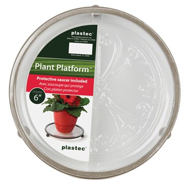 Plastec 6" Plant Platform Khaki