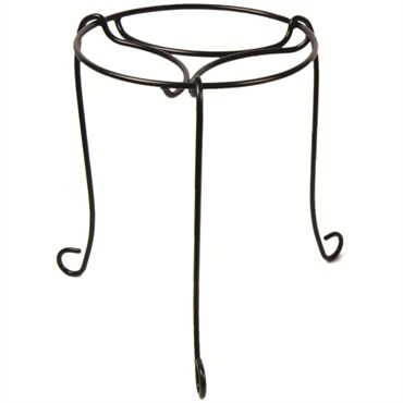 Plastec 13" Patio Stand Black