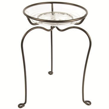 Plastec 16" Decorator Plant Stand Rust