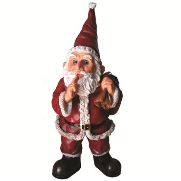 MCarr Garrold Santa w/ Gift Bag Resin Statue