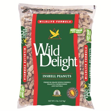 Wild Delight 5# Inshell Peanuts MADE IN THE USA