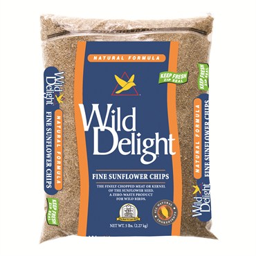 Wild Delight 5# Fine Sunflower Chips MADE IN THE USA