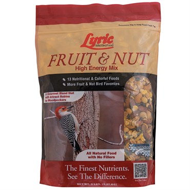 Lyric 5# Fruit & Nut Mix Wild Bird Food