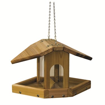 Stovall Wood Multi Sided Feeder With Chain MADE IN THE USA
