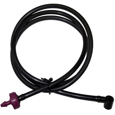 Netafim 36in Dripper Assembly w/ Flex PE Tubing for 3.2gph Plum PC Spray Stake (01PSDS-PL1-B) 25/BG