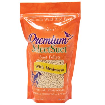 Unipet 19.4oz Suet To Go Plus with Mealworm Ziplock Pack