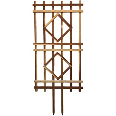 A&G 3'x7' Diamond Espalier Trellis