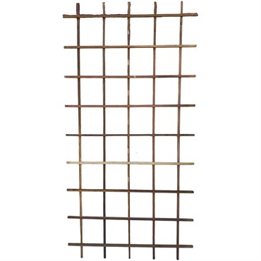 A&G 4'x8' Redwood Ladder Trellis