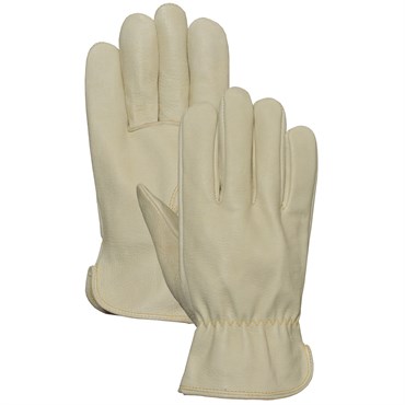 BGC Premium Pigskin Leather Driver M Grey