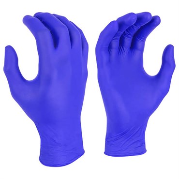 Radians Exam Grade 3 Mil Disposable Nitrile Medium Cobalt Blue 100ct Box
