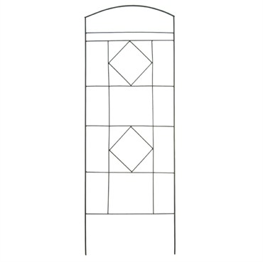 AGW 65"x25" Arch Trellis Bronze
