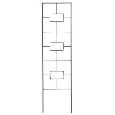 AGW Modern Pot Trellis Black