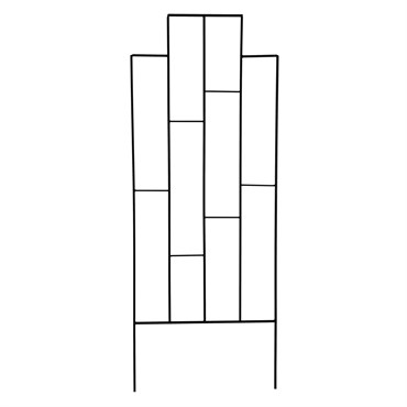 AGW UrbanGarden Contemporary Trellis Matte Black