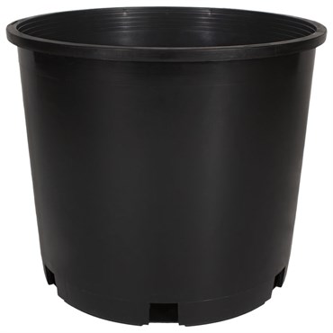 HC #5 5Gal Squat Nursery Container Black 25 Per Bundle Akro Mils