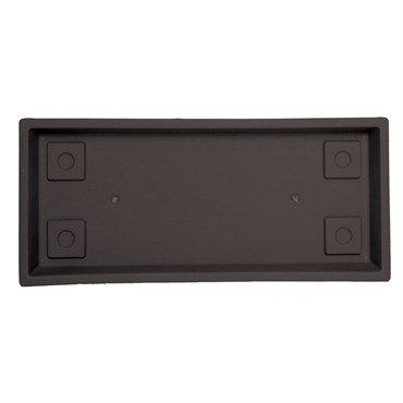 HC 18" Venetian Flower Box Tray Black