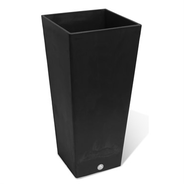 Algreen Valencia 13"x28" Square Black Marble
