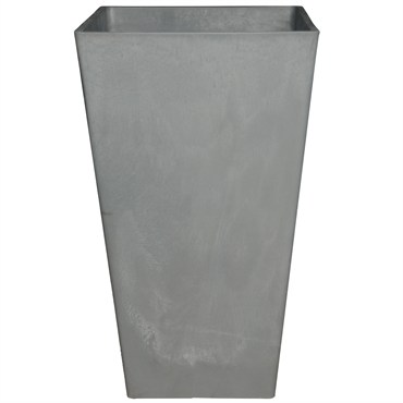 Algreen Valencia 14"x24" Square Planter Concrete