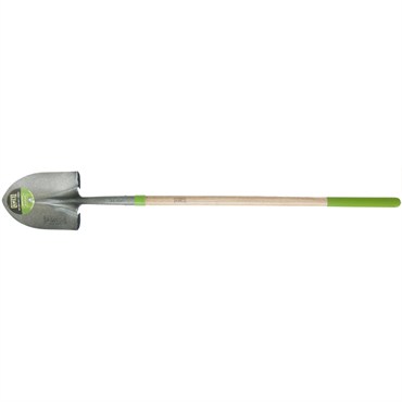 Ames  Digging Shovel Long Handle Round Point Ash Handle 15Yr