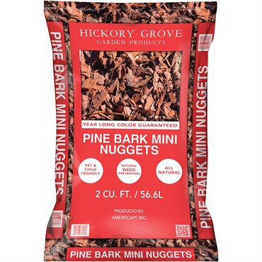 Ameriscape 2cf Pine Bark Mini Nuggets — Single Unit