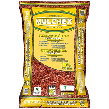 2CF Northern Cedar Mulch Treated Red DBNCM2R
