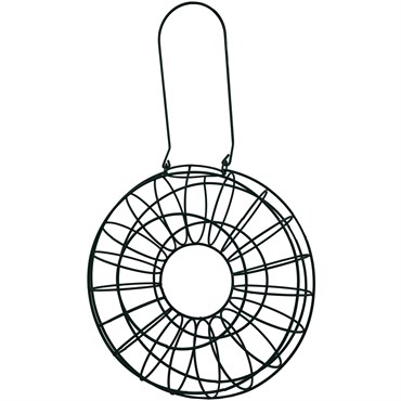 A&E Cage Garden & Fun Ring Feeder for Suet Balls Black