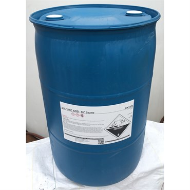AP Sulfuric Acid 66 Baume (93%) 55Gl No Return Drum  HAZ (4/Pl)