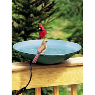 Api Wbu 14 Heated Bird Bath W Ez Tilt Deck Pole Mount Private