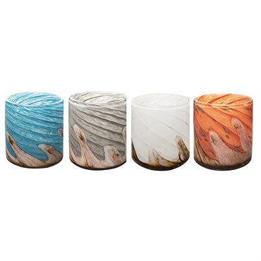 APM 16pc 4.5" Wave Planter Assorted