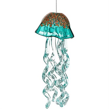 APM Jellyfish Wind Chime Lake Green Small