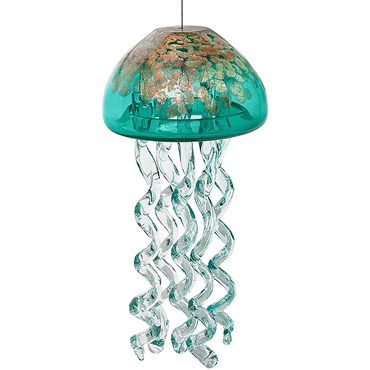 APM Jellyfish Wind Chime Lake Green Medium