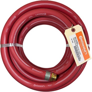 Continental 3/4" x 50' Heavy-Duty Contractor Water Hose Red