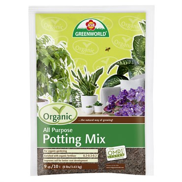 ASB 9qt 10L Organic Potting Soil 6/CS