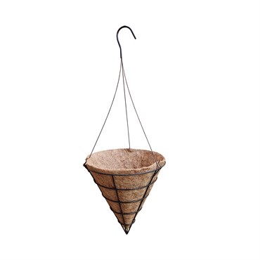 Austram 14" Cone Hanging Basket with Wire Hanger