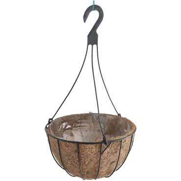 Austram 16" Progro Basic Planter with Plastic Hanger Black
