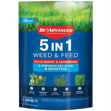 BioAdv 9.6# 5-in-1 Weed & Feed 4M (CA Reg)