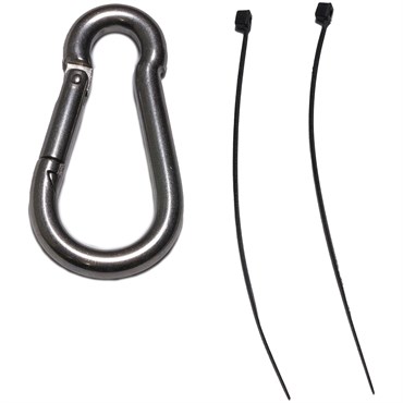Brome Bird Care M7 Stainless Steel SquirrelBuster Carabiner