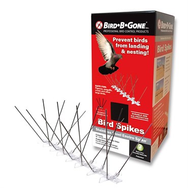 Bird B Gone 10'x5" Stainless Steel Bird Spike