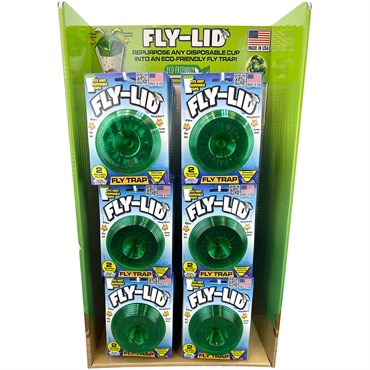 Billy Bob 84pc 2pk Fly Lid Fly Trap Wing Panel Display