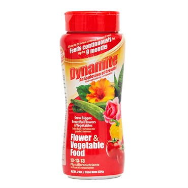 Dynamite 2# Flower & Vegetable 9 Month Plant Food 785344877463 50785344877468 — Single Unit