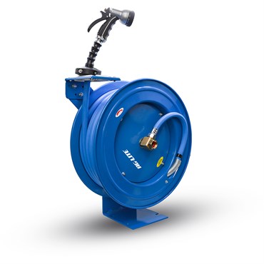 BluBird 5/8"x50' Water Hose Reel w/ Water Hose