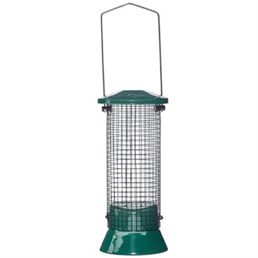 Birds Choice Small Economy Tube Feeder for Mixed Nuts 2 Cup Capacity