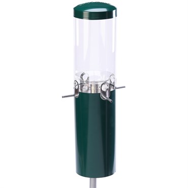 Birds Choice Squirrel Proof Feeder with Pole & Baffle 1.2gal Capacity
