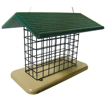 Birds Choice Seed & Suet Block Feeder Recycled Plastic