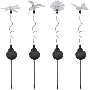 Moonrays Solar Flex Stem Stick Lights