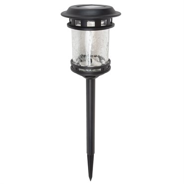 Moonrays Solar Crackle Glass Stake