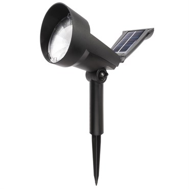 Moonrays Solar Plastic Spotlight w/Panel