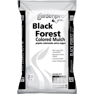 Garden Pro 2cf Black Mulch 68/PL