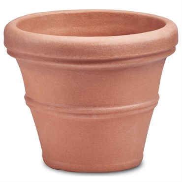 Crescent 20" Brunello Planter Weathered Terra Cotta